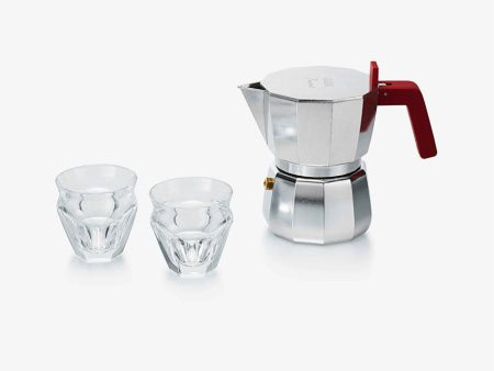 Baccarat | Harcourt Talleyrand Espresso For Two Alessi Moka Set Hot on Sale