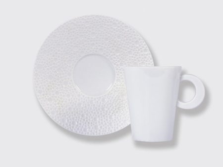 Bernardaud | Ecume Espresso Cup Saucer on Sale