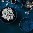 Bernardaud | Organza Bleu Jeans Coupe Plate Supply