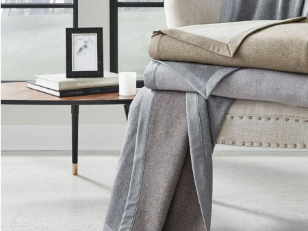 Sferra | Nerino - King Blanket 120X94 Grey Walnut on Sale