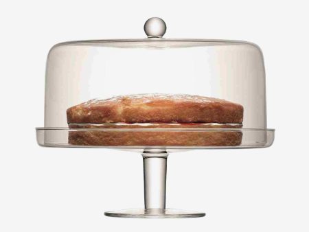 Lsa | Klara Cakestand Cover Clear 33 Cm X 30 Cm Online now