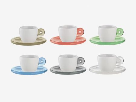 Guzzini | Gocce Espresso Cups With Saucers Online