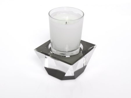 Alexandra Von Furstenberg | Candle Pedestal - Slate Grey L: 3in Online now