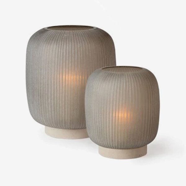 Guaxs | Villeta Lantern Sandstone  Glass Online Sale