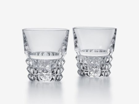 Baccarat | Crystal Louxor Tumbler - Set of 2 Online Hot Sale