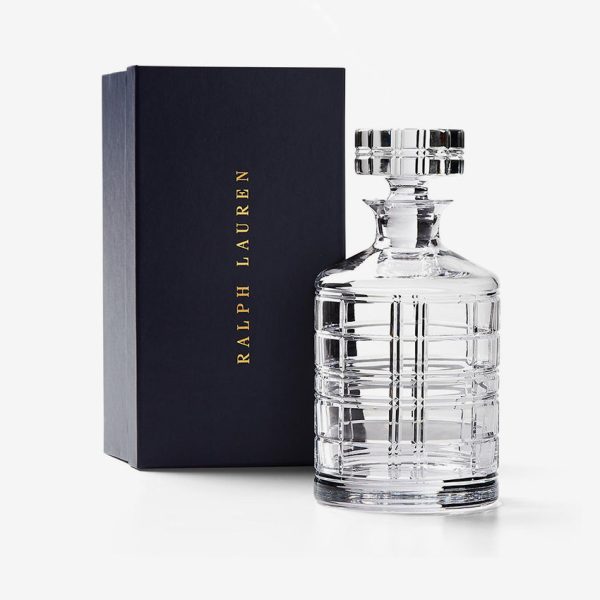 Ralph Lauren | Hudson Plaid Decanter Online Sale