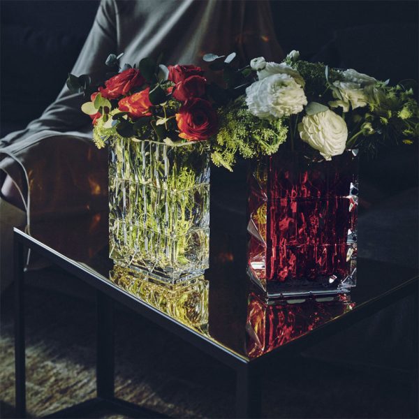 Baccarat | Crystal Louxor Rectangular Vase Supply