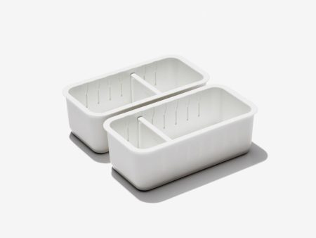 Oxo | 2-Piece Slim Adjustable Organizer Bins For Cheap