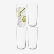 Lsa | Arc Highball 550ml Clear - Set of 4 Discount