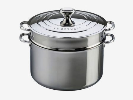 Le Creuset | Signature 8.3 L Stockpot With Pasta Insert And Lid Cheap