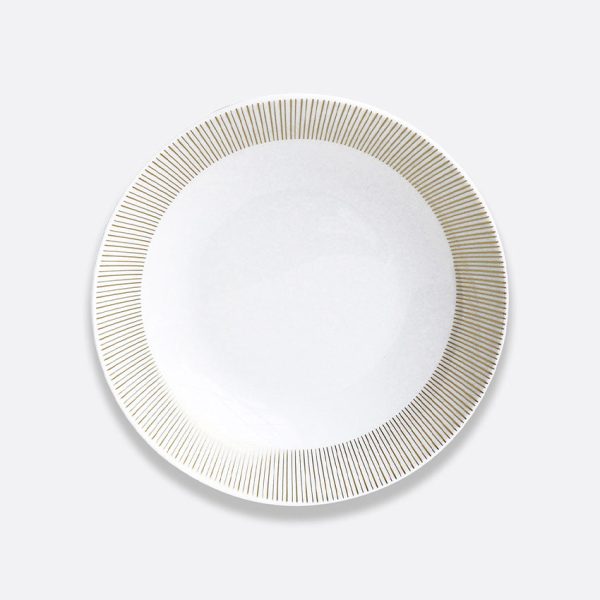 Bernardaud | Sol Coupe Soup - White & Gold Supply