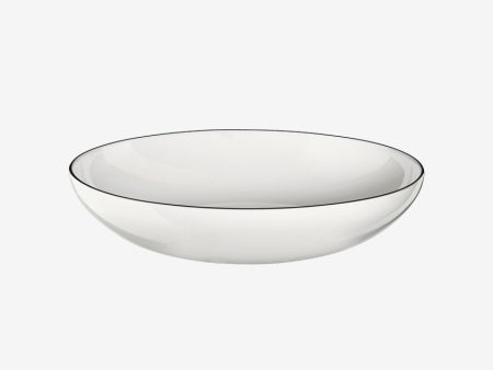 Asa Germany | Pasta Plate - À table ligne noire - White For Discount